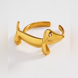 Anthropologie Casa Clara Charli Dog Ring